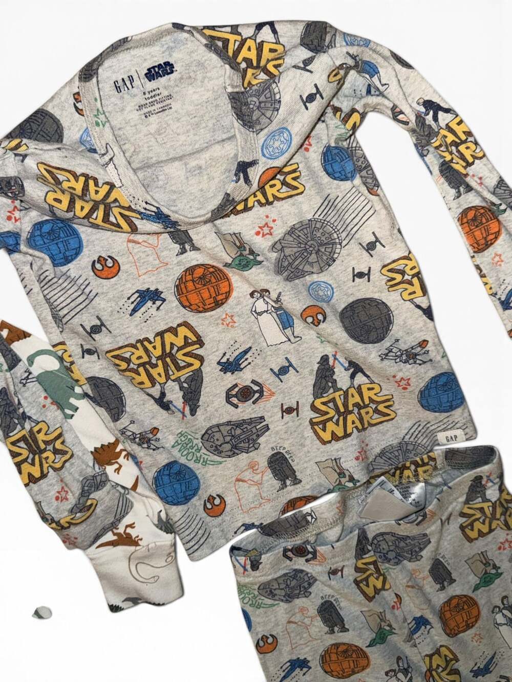 Toddler Boys Cotton Long Sleeve Pajama Sets Assorted Styles Size 5T - Picture 7 of 12